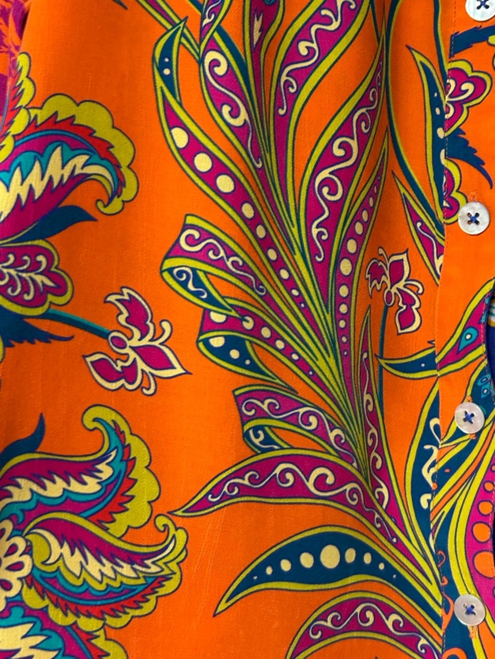 Soft Surroundings Hermosa Patchwork Embroidered top - Picture 11 of 15